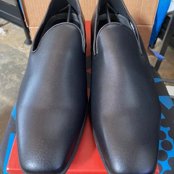 VANGELO Men Dress Shoe Vallo-3 Loafer Slip on Formal Tuxedo Shoes; US 11.5 wide - Picture 2 of 9